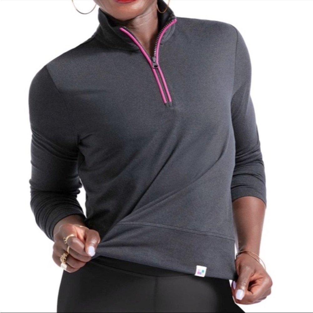 Peloton Dreamblend Half Zip‎ Pullover (L / Black)